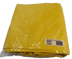 New in Bag Lacrosse Size Large 3 Piece Heavy Duty Yellow Rain Suit. - Picture 1 of 4