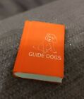 'Guide Dogs' puppy blind charity book notebook Eraser/Rubber/Gomme 1990s