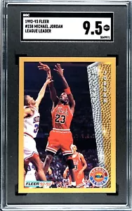 1992-93 Fleer Michael Jordan #238 SGC 9.5 - Picture 1 of 2