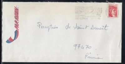 REUNION Commercial Cover Sainte Clotilde to Saint Benoît 24-6-1982 Cancel - Image 1 of 2