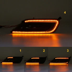 MINI COOPER F54 CLUBMAN 2015-2021 SMOKED SEQUENTIAL LED SIDE MARKERS V173321LG - Picture 1 of 14