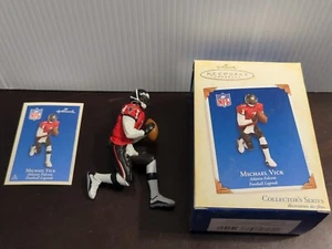 Hallmark Keepsake Ornament, 2005 Football Legends "Michael Vick" - EUC - Picture 1 of 6