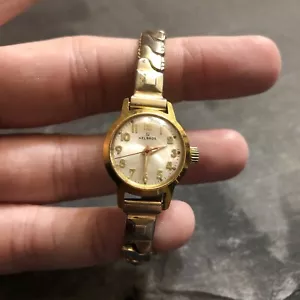 Ladies Helbros Wristwatch, Gold Tone, Working - Picture 1 of 7