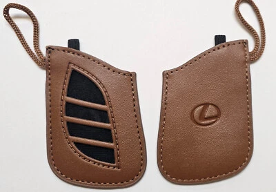 Genuine  Lexus OEM Factory Key FOB Protector Gloves Cover Brown PT420-00184-L3 - Image 1 of 2