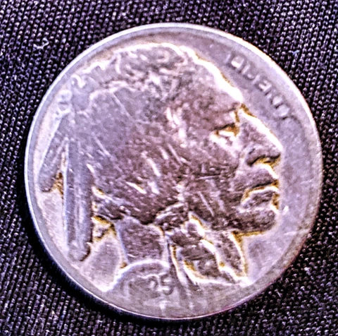 1925 Buffalo Nickel AU, Uncertified Cover