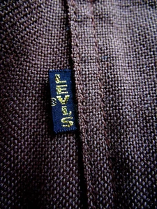 VTG LEVIS..BIG E..BOOTCUT..BROWN..GENTLEMANS JEANS..40" X 30" - Picture 1 of 6