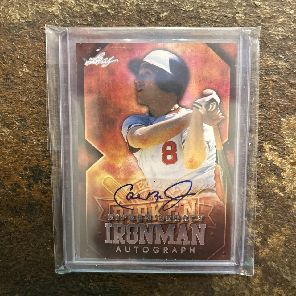 2014 Leaf Cal Ripken Jr. Ironman Legacy Signature Collection - #IM-13 Cal Ripken - Image 1 of 2