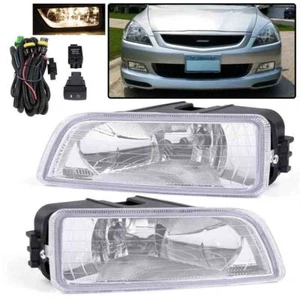 Pair Front Bumper Car Driving Fog Lights Wiring Switch For Honda Accord 2003-07 - Picture 1 of 11