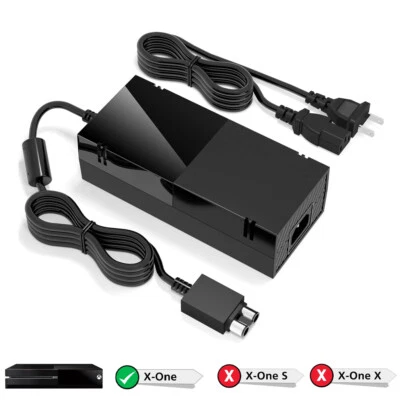AILINBATTERY For Microsoft Xbox One Console AC Adapter Brick Charger Power Supply Cord NEW US