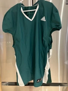 Authentic Adidas grün weiß Michigan State Farben Trikot Erwachsene 2xl XXL Neu mit Etikett - Bild 1 von 1