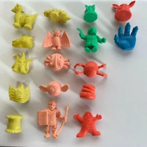 Legend Of Zelda Keshi Set 17pcs Figures Nintendo Rare 1986 Japan Toy Prize - Picture 1 of 5