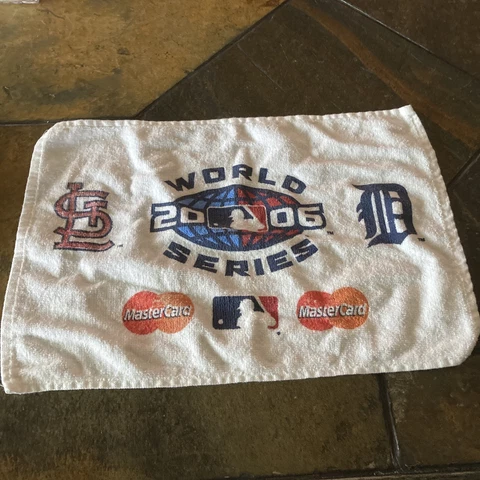 st. Louis Cardinals 2006 World Series rally towel Cover