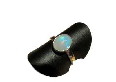 Edel Opal Ring Gr. 57 / 925 Silber 12,3x9,6 mm Nr. B10177 - Bild 1 von 4