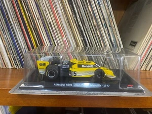 Modellino auto renault rs01 jean pierre jabouille 1977  scala 1:24 formula 1 - Foto 1 di 5