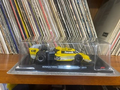 Modellino auto renault rs01 jean pierre jabouille 1977  scala 1:24 formula 1 - Immagine 1 di 4