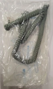 Vintage NOS 12' Superior Cable Modular Handset Spring Cord Moss Green H4DU 51 - Zdjęcie 1 z 5