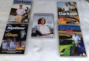 Top Gear Jeremy Clarkson and James May DVD x 5 Bundle - Picture 1 of 12