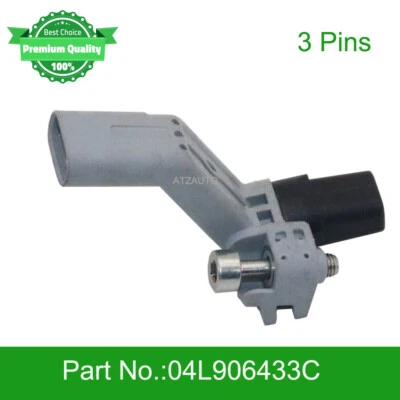 Engine Crankshaft Position Sensor For VW Jetta Golf Polo Beetle Audi Q3 A3 90772 - Imagem 1 de 4