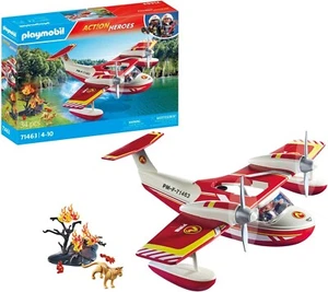 Playmobil - Act!on Heroes 71463 - Feuerwehr Wasserflugzeug, Heldenmissionen - Bild 1 von 1