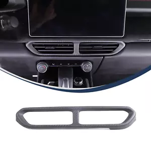 Matt Black Carbon Center Air Condition Vent Frame Cover For Lotus EMIRA 2021+ - Bild 1 von 12