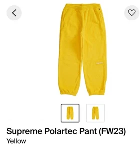 Talla M - Pantalón Supreme Polartec (FW23) Amarillo - Imagen 1 de 4