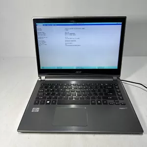 Acer Aspire M 14" Laptop i5-3337u 6gb Ram No Drives Boots Bios - Picture 1 of 12