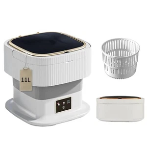 Portable washing machine, 11L large capacity Mini Washer-40W High Power foldable - Picture 1 of 3