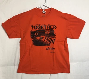 NHL Philadelphia Flyers Together We Fight Orange T Shirt Size XL - Picture 1 of 2