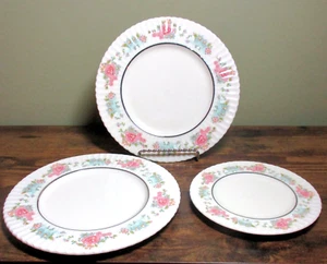 SET of 2 Lenox "SACHET" Salad Plates ~ 8 3/8" Plus BONUS Bread & Butter Plate - Picture 1 of 5