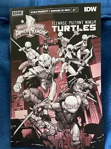 POWER RANGERS TEENAGE MUTANT NINJA TURTLES #1 New Unread Bagged - Picture 1 of 4