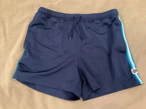 Nike Shorts 7/8 Girls Blue Athletic Flaw - Picture 1 of 3