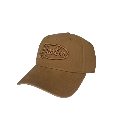 Gorra Justin Para Hombre 6 Paneles Logo Bordado Caqui JCBC714-KHAKI Foto 1 de 3