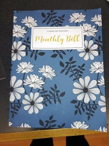 Monthly Bill Planner and Organizer by Jada Correia PAPERBACK - Picture 1 of 4