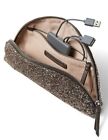 Banana Republic Phone Charging Half Moon Pouch - Gold Sparkles - New With Tags