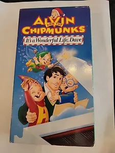 Alvin and the Chipmunks - Its a Wonderful Life, Dave (VHS, 1996) - Picture 1 of 2