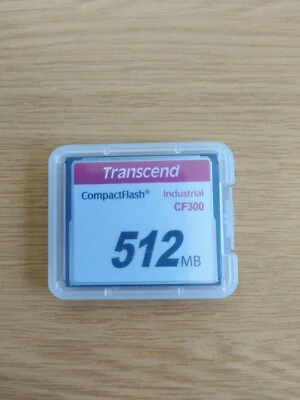 Transcend Compact Flash CF300 512MB - Image 1 of 2
