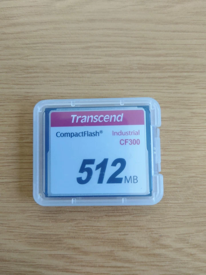 Transcend Compact Flash CF300 512MB - Image 1 of 2