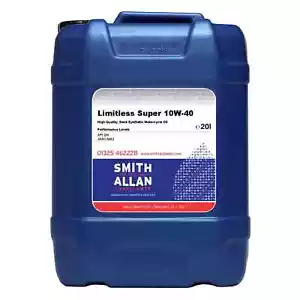 Smith & Allan Motorcycle Oil 10W-40 4-Stroke 4T Semi Synthetic 20 Litre 20L - Picture 1 of 1