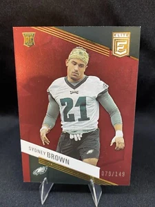 2023 Elite Maroon #183 Sydney Brown RC Rookie Eagles /149 - Bild 1 von 2