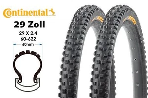 2 Stück 29 Zoll Continental Der Baron Projekt 2.4 Falt Reifen Black Chilli - Bild 1 von 7