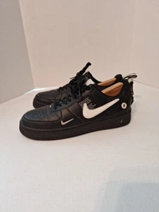 Size 10 - Nike Air Force 1 '07 Black AJ7747-001 - Picture 1 of 23