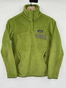 Patagonia Jacke Damen XS Basin Green Re-Tool Snap-T Polartec Fleecepullover - Bild 1 von 7