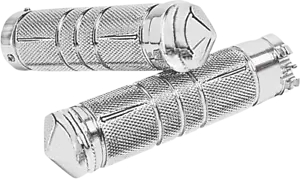 Accutronix GR100-SKIC Elite Chrome Billet Grips - Picture 1 of 1