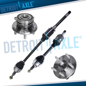AWD Front CV Axle Shafts Wheel Hub Kit for 11-21 Dodge Durango Grand Cherokee - Picture 1 of 11