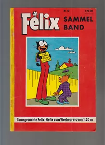 Felix Sammelband Nr 12 (1-) mit Hefte (0-1/1) 160, 161, 162 Alle mit Bessy. - Bild 1 von 3
