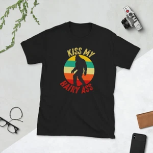 Kiss my Hairy Ass Bigfoot Sonnenuntergang Druck - Bild 1 von 6