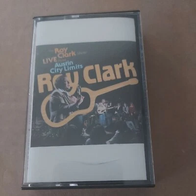ROY CLARK Live From Austin City Limits Cassette Tape 1982 Country Churchill  Foto 1 de 4