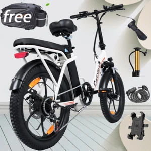 20 inch Electric Bike CHEEVALRY C16 250VV 48V 16AH Folding City E-Bike Max 100KM - Picture 1 of 21