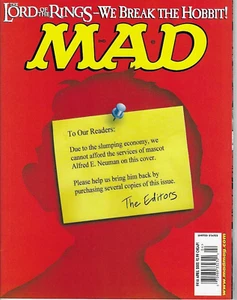 Mad Magazine Apr 2002 #416 The Lord of the Rings We Break the Hobbit Enron - Picture 1 of 2