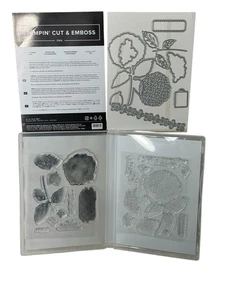 Stampin Up HYDRANGEA HAVEN Flowers Floral Rubber Stamps Dies - Picture 1 of 4